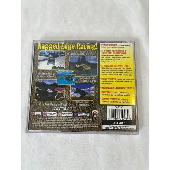 Test Drive Off-Road 2 (Sony PlayStation 1, 1998) Complete PS1 Black Label Tested - Picture 2 of 9